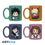 MY HERO ACADEMIA - Set 4 espresso mugs - Chibi * DT