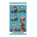 Super Mario Telo Mare Cotone : Mariokart 140x70cm