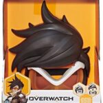 OVERWATCH - Maschera di  TRACER 25cm in PVC con Fascia Elastica e Visiera Mobile - Hasbro