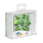 Set da 7 Dadi multicolor per Gioco di Ruolo -  Oakie Doakie