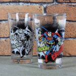 DC COMICS - CHARACTERS - BICCHIERE CAMBIACOLORE CON LE BEVANDE FREDDE  - COLD CHANGE GLASS