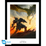 SKYRIM - Framed print "Daedric Armor" (30 0)