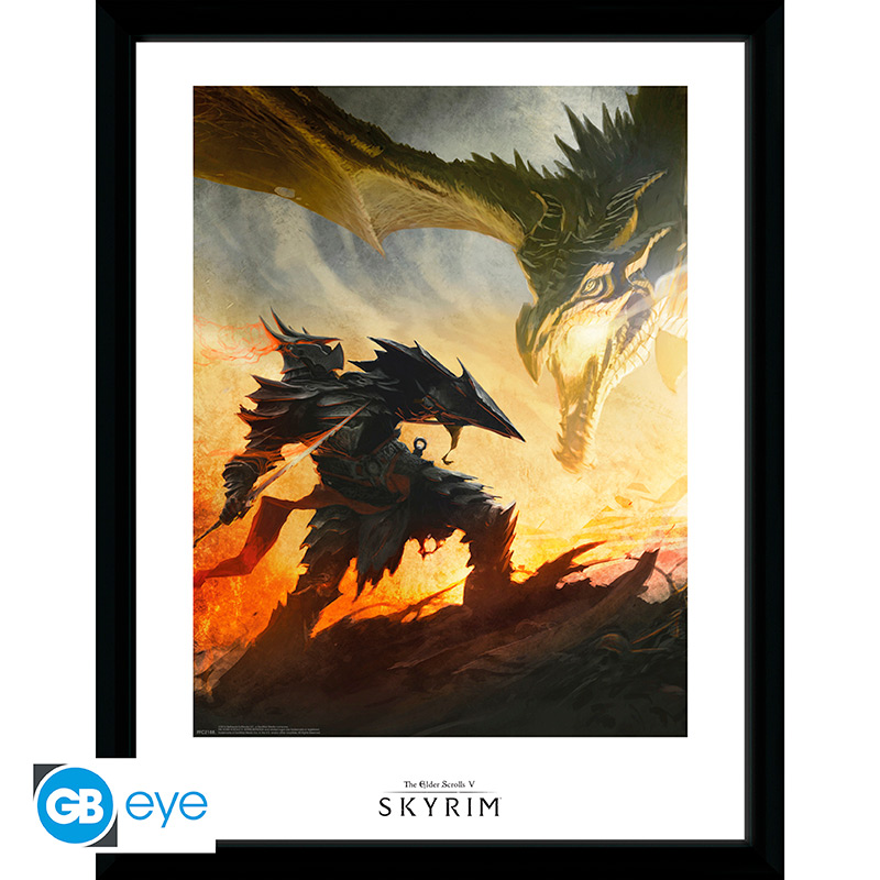 PFC2188 SKYRIM - Framed print "Daedric Armor" (30 0) - immagine 1