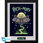 RICK AND MORTY - Framed print "Ship" (30 0)