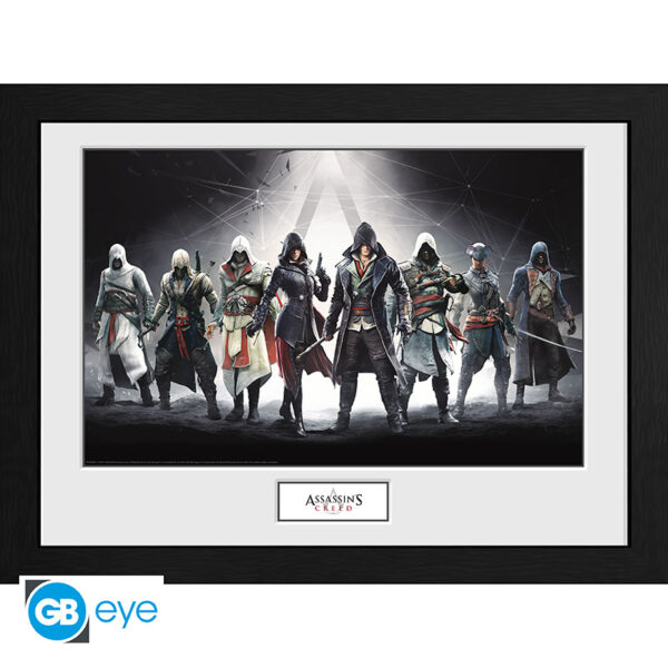 ASSASSIN'S CREED - Framed print "Characters" (30 0)