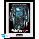 FRIDAY THE 13TH - Framed print "Movie" (30 0)