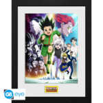 HUNTER X HUNTER - Framed print "Key Art Running" (30 0)