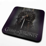 GAME OF THRONES - THRONE - SINGLE COASTERS - TRONO DI SPADE - SOTTOBICCHIERE