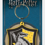 HARRY POTTER - HUFFLEPUFF - RUBBER KEYCHAINS -  PORTACHIAVI DI GOMMA