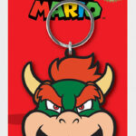 SUPER MARIO - BOWSER - RUBBER KEYCHAINS -  PORTACHIAVI DI GOMMA