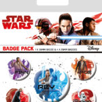 STAR WARS THE LAST JEDI - ICONS - BADGE PACKS - SPILLETTE