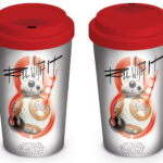 STAR WARS THE LAST JEDI - BB-8 ROLL WITH IT - TRAVEL MUGS - TAZZA DA VIAGGIO