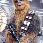 STAR WARS THE LAST JEDI - CHEWBACCA BOWCASTER - Mini Poster 40x50 cm su carta da 150gr