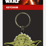 STAR WARS - YODA - RUBBER KEYCHAINS - PORTACHIAVI DI GOMMA
