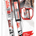 STAR WARS THE LAST JEDI - BB-8 VS TROOPER - SET 2 PENNE - SPINNING PEN SET