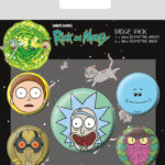 RICK AND MORTY - HEADS - BADGE PACKS - SPILLETTE