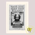 Harry Potter Sirius Wanted - stampa con passepartout 30x40cm Pyramid
