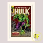 Incredibile Hulk Unleashed - stampa con passepartout 30x40cm Pyramid