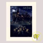 Harry Potter Hogwarts Castle - stampa con passepartout 30x40cm Pyramid