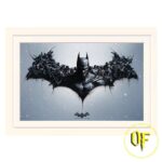 Batman Arkham Origins Logo - stampa con passepartout 30x40cm Pyramid