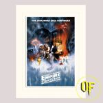 Star Wars Empire Strikes Back - stampa con passepartout 30x40cm Pyramid