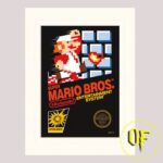 Super Mario NES Cover - stampa con passepartout 30x40cm Pyramid