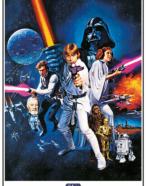 STAR WARS A NEW HOPE - ONE SHEET LOCANDINA - MAXI POSTER #46