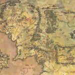 Signore degli Anelli - Mappa Classica Terra di Mezzo - Maxi Poster #331 - 91x61cm Orizzontale