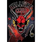 Stranger Things Hellfire Club Emblem - Maxi Poster #418 - 91x61cm