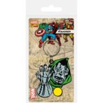 Marvel Doctor Doom - portachiavi in gomma 7 cm - Pyramid