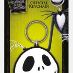NIGHTMARE BEFORE CHRISTMAS - JACK FACE - PORTACHIAVI DI GOMMA - RUBBER KEYCHAIN