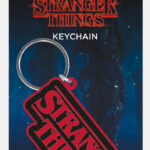 STRANGER THINGS - LOGO - RUBBER KEYCHAINS - PORTACHIAVI DI GOMMA
