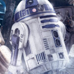STAR WARS THE LAST JEDI:  R2-D2 DROID - Mini Poster 40x50 cm su carta da 150gr