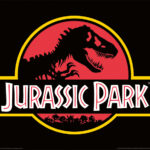 JURASSIC PARK - CLASSIC LOGO - Mini Poster 40x50 cm su carta da 150gr