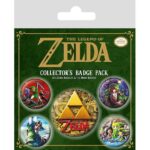 The Legend of Zelda Classics - set 5 spillette Pyramid badge pack