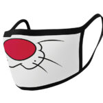 LOONEY TUNES - SILVESTRO - Set 2 Mascherine per Viso in Cotone Lavabili e Regolabili per Adulti e Bambini