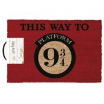 Harry Potter This Way to Platform 9 3/4 - Zerbino 60x40 cm in Fibra di Cocco