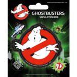 Ghostbusters - set 5 adesivi stickers in vinile Pyramid