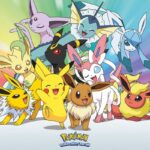 POKEMON - EEVEE GROUP - Maxi Poster #231 - 61x91 cm su carta da 150gr Orizzontale