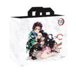 Demon Slayer - Tanjiro e Nezuko shopping bag busta riutilizzabile 40x45cm