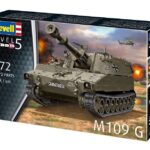 Revell 03305 Carro Armato M109 G  Kit Montaggio Plastica Scala 1:72 Lev.5