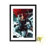 Marvel - Thor litografia n.50/150 46x61 cm con cornice - Sideshow