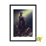 Marvel - The Joker Clown litografia numerata 44/300 46x61cm con cornice - Sideshow