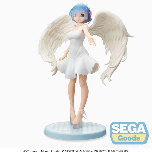 Re:Zero Starting Life in Another World Rem Demon Angel SPM figure 21cm Sega