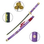 One Piece - Katana Enma Viola Roronoa Zoro 104cm replica