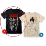 One Piece Mod.A Crew - T-Shirt cotone Nero