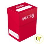 Portamazzo Deck Case 80+ carte Standard Size Rosso - Ultimate Guard