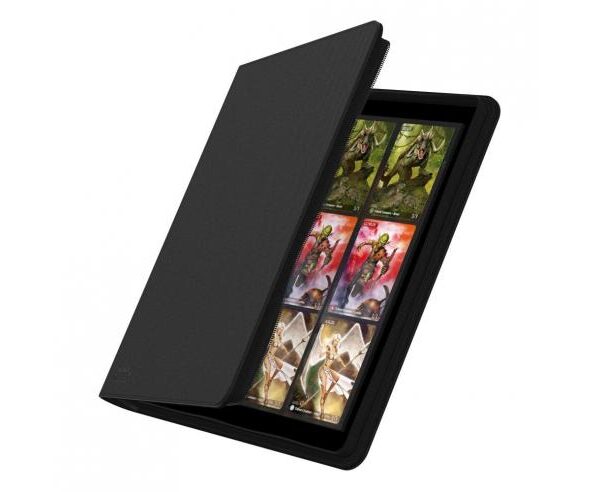 Ultimate Guard Zipfolio 480 - 24-Pocket XenoSkin (Quadrow) - Nero
