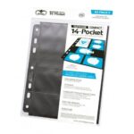 Ultimate Guard 14-Pocket Supreme Compact Pages Standard + Mini American (10) - Nero
