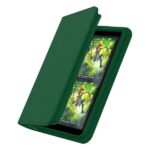 Album Binder Portacarte 160 posti chiusura a zip verde - Ultimate Guard